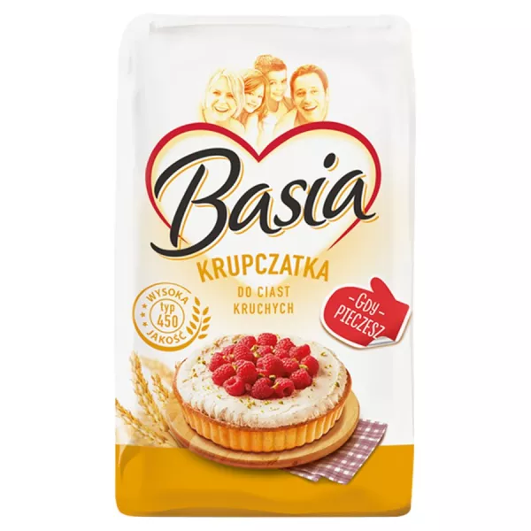 Mąka krupczatka T450 Basia 1kg Goodmills Polska