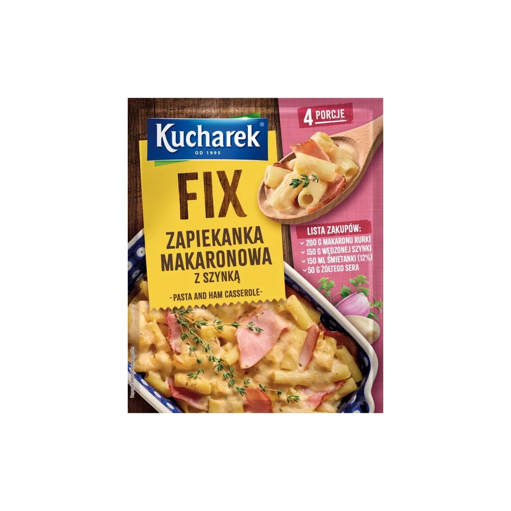 Préparation pour Gratin de Pâtes au Jambon Kucharek 35 g