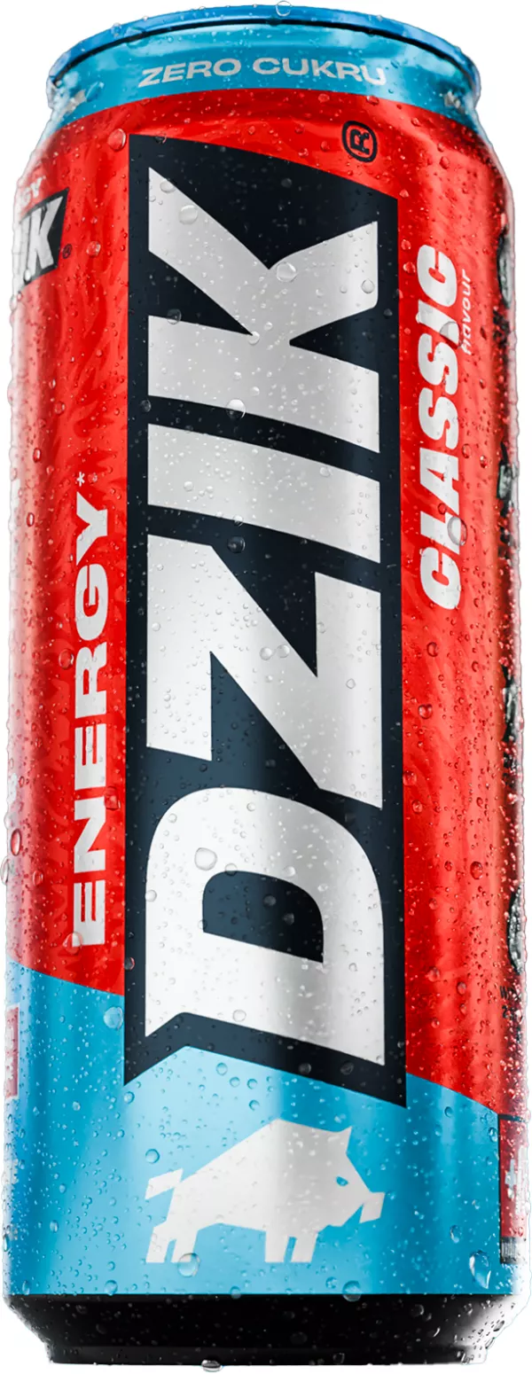 NAPOJ ENERGETYCZNY DZIK ENERGY ZERO KALORII 500ML PUSZKA WK DZIK