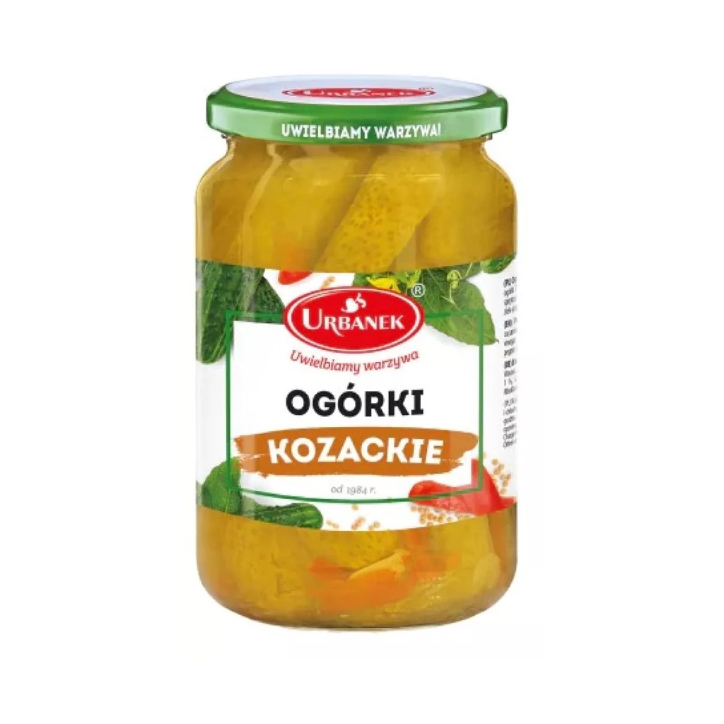 Ogórki po Kozacku Bracia Urbanek 680 g