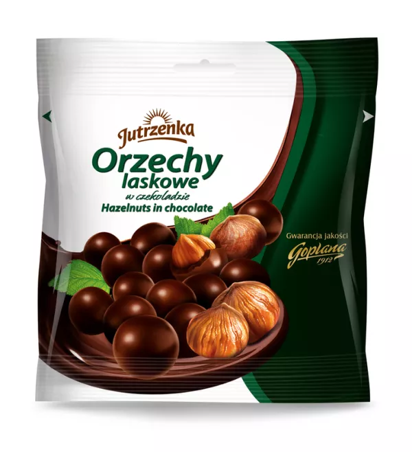 ORZECHY LASKOWE JUTRZENKA 80G W CZEKOLADZIE NATURALNEJ COLIAN