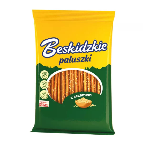 Paluszki beskidzkie 60g z sezamem Aksam