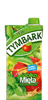 Tymbark Boisson Pomme - Menthe 1l