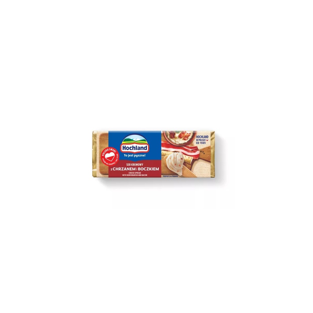 Fromage Fondu au Raifort et au Lard Hochland 90 g