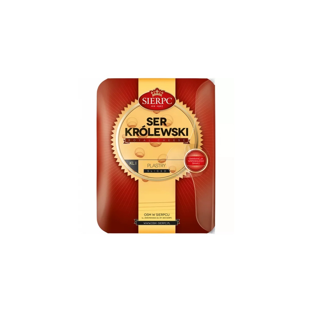 Fromage Królewski en Tranches Sierpc 135 g