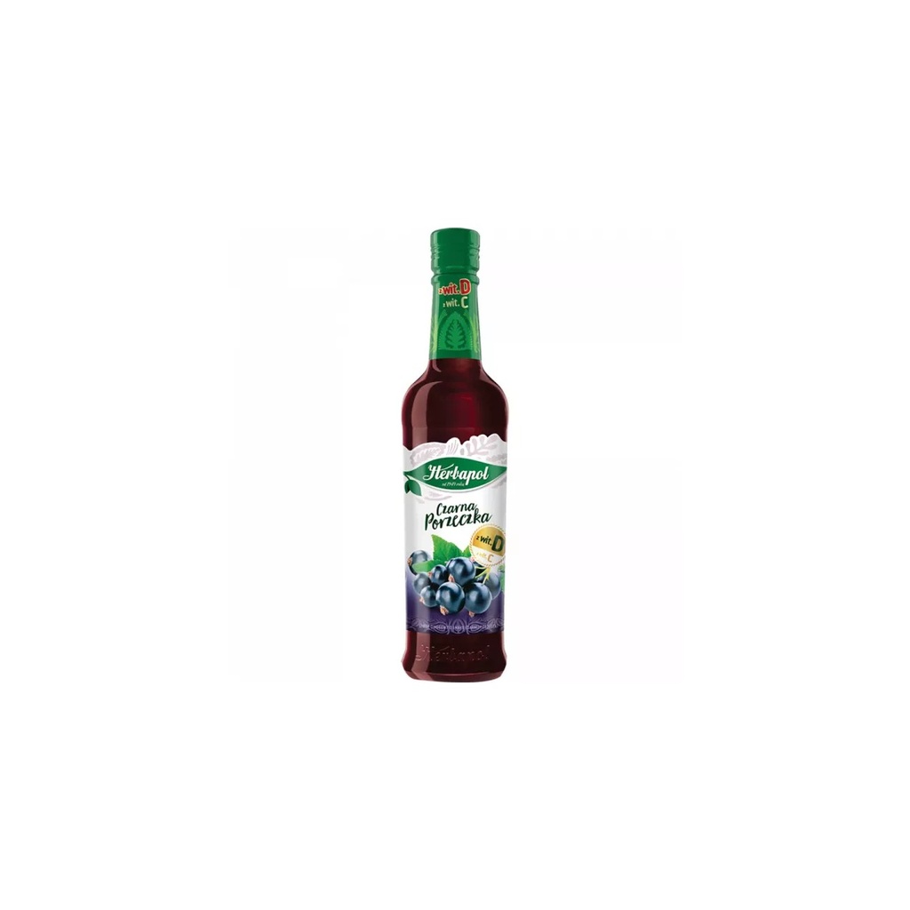 Syrop z Czarnej Porzeczki Herbapol 420 ml