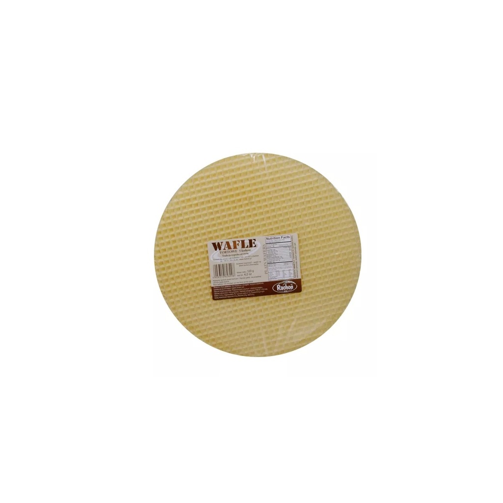 Feuilles de Gaufrette Rondes pour Gâteau Rachoń 120 g