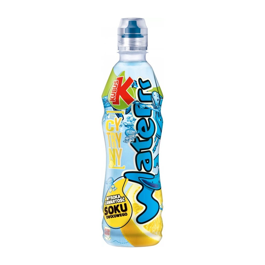 Eau Kubuś Waterrr Citron Plate 500 Ml