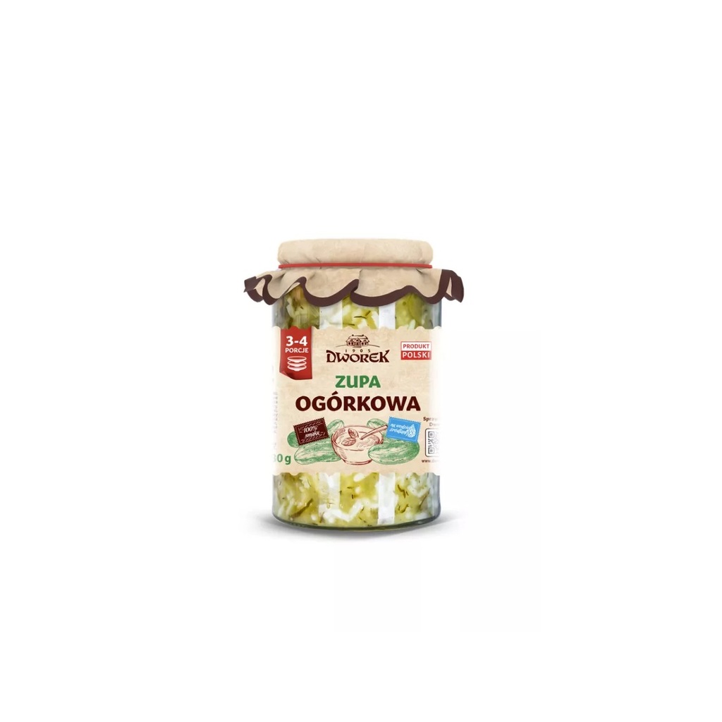 Soupe Polonaise aux Concombres Fermentés Dworek 680 g