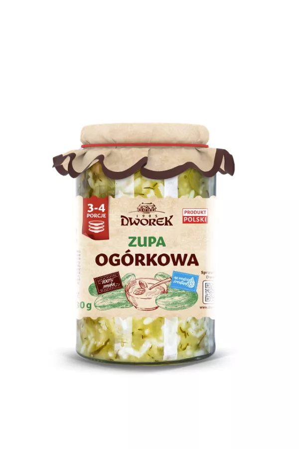 ZUPA OGORKOWA 680G DWOREK