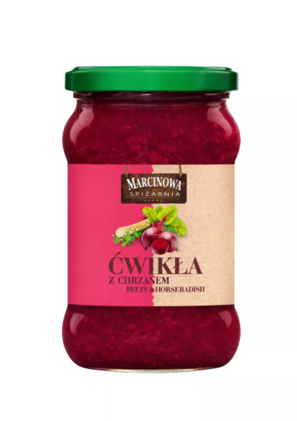 Ćwikła z chrzanem Marcinowa Spiżarnia 290 g