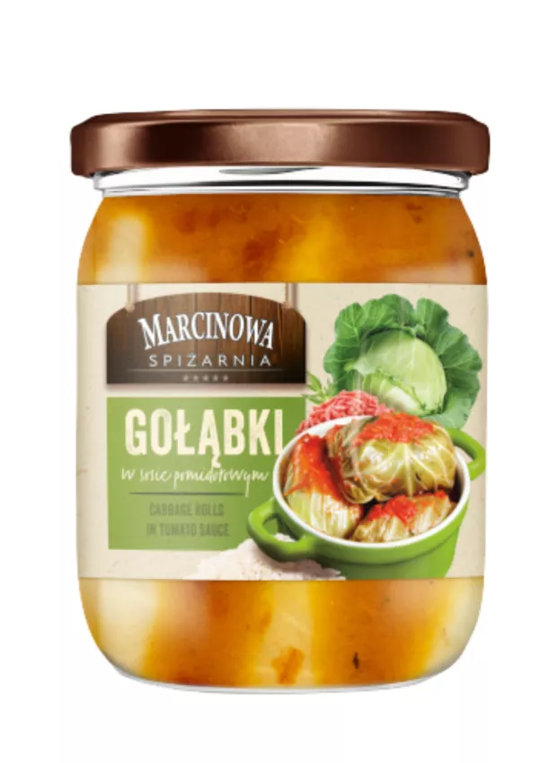 Gołąbki w sosie pomidorowym Marcinowa Spiżarnia 500 g