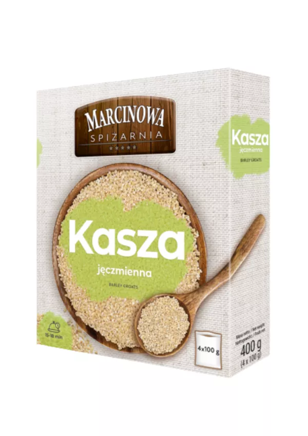 Kasza jęczmienna Wiejska Marcynowa Spiżarnia 4 x 100 g