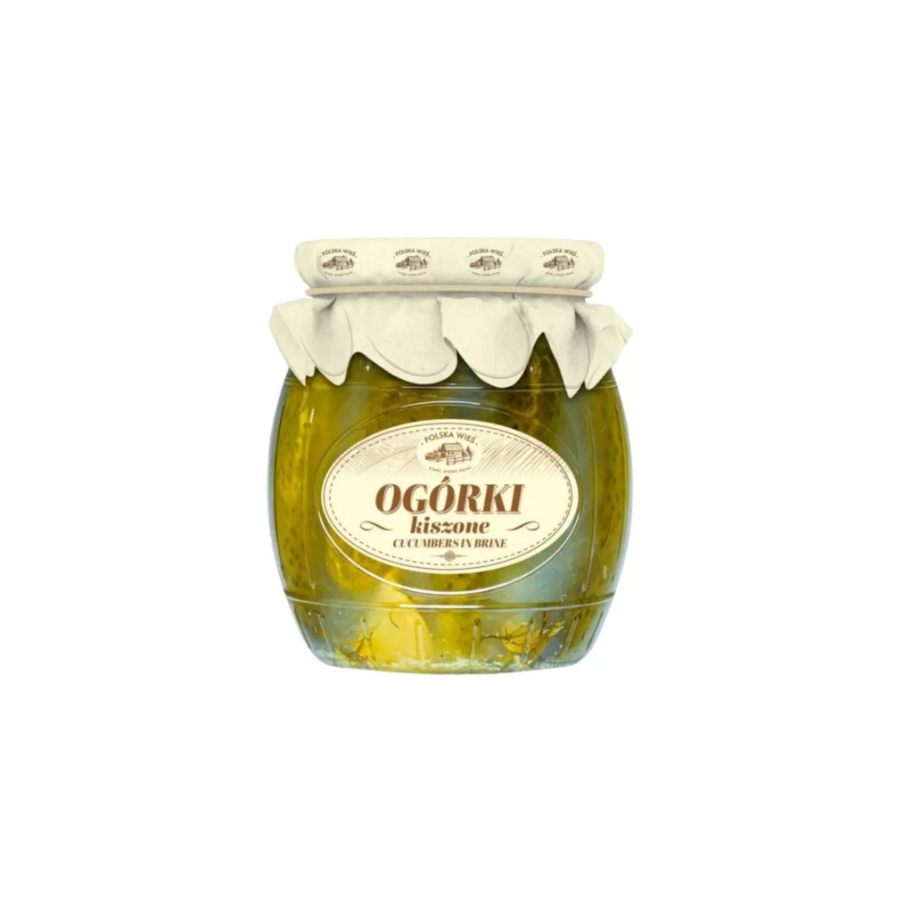 Ogórki Kiszone Polska Wieś 740 g