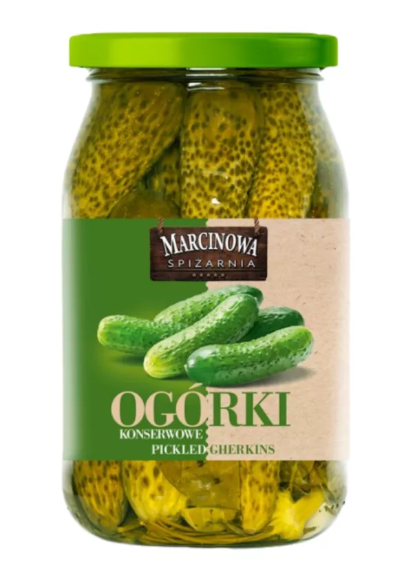 Cornichons marinés Marcinowa Spiżarnia 860 g