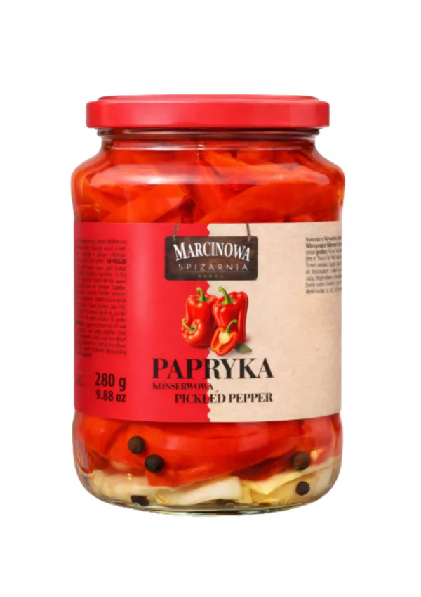 Papryka konserwowa Marcinowa Spiżarnia 650 g