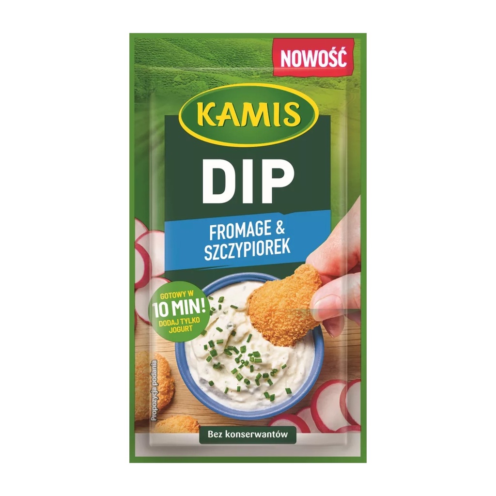 Sauce Dip au Fromage et à la Ciboulette Kamis 20 g