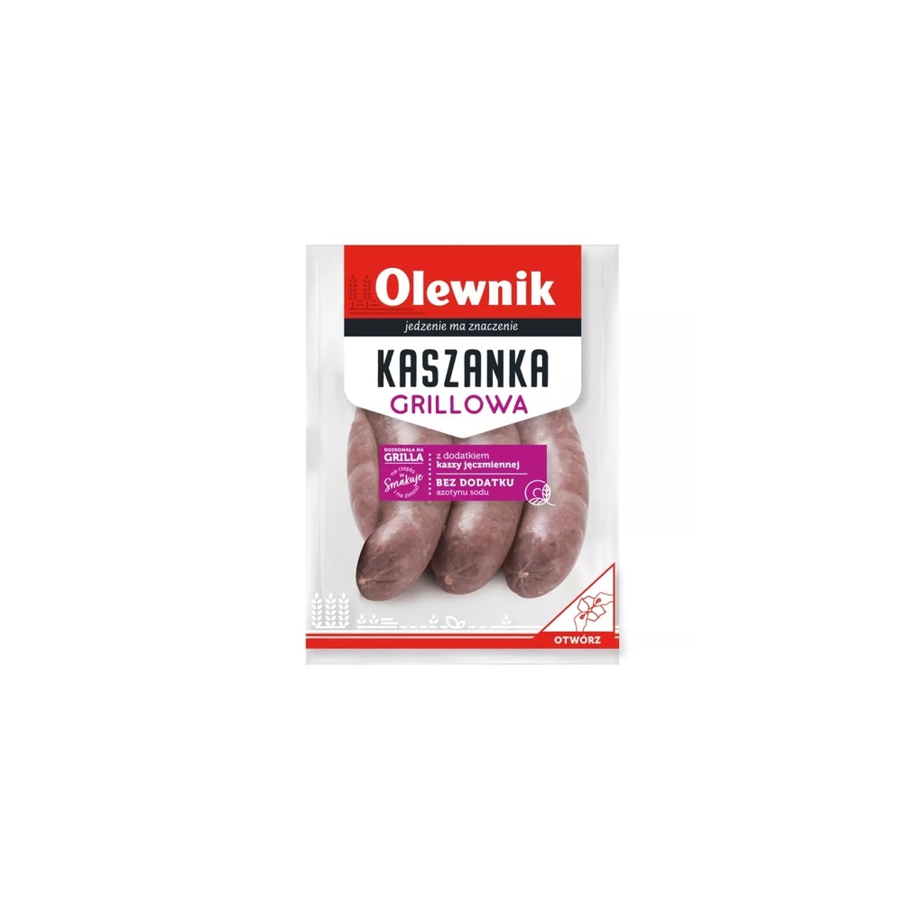 Boudin Noir Polonais pour Grillades Olewnik 410 g