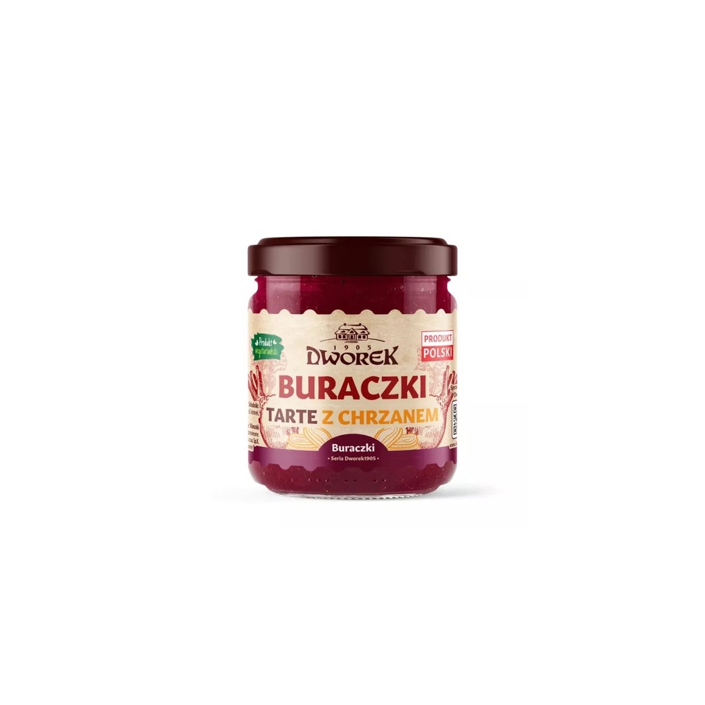 Buraczki Tarte z Chrzanem Dworek 290 g