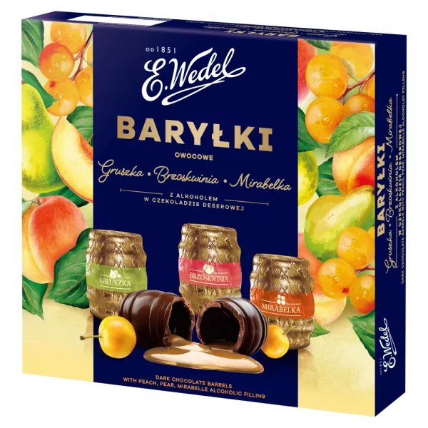 Bombonierka Smaki Lata Jasne Owoce Wedel 200 g