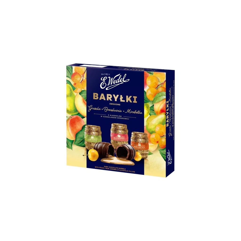 Chocolats Fourrés aux Fruits d’Été Wedel 200 g