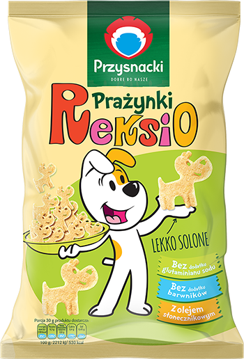 Chips légèrement salées Reksio Przysnacki 95 g