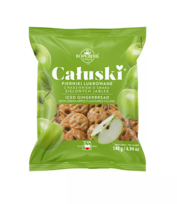 Pierniki Całuski z Nadzieniem Jabłkowym Kopernik 140 g