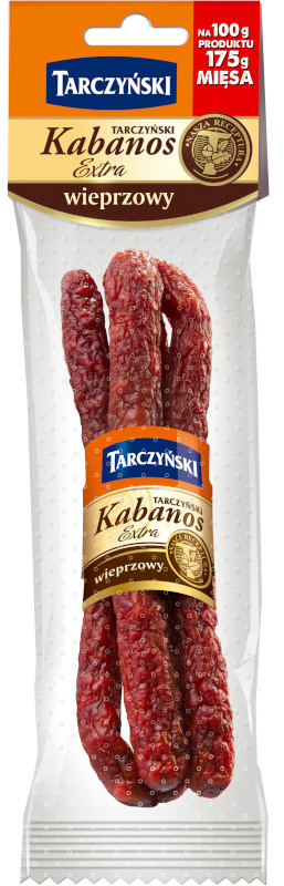 Tarczynski Kabanos Extra saucisse fine de porc 130g