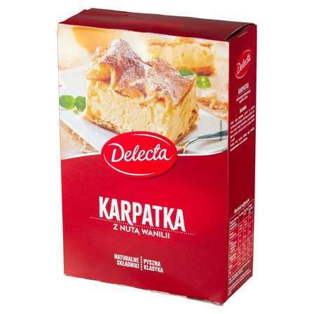 Delecta Karpatka - Preparation pâte à chou et crème mousseline 375g