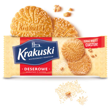 Krakuski Biscuits dessert au sucre 200g