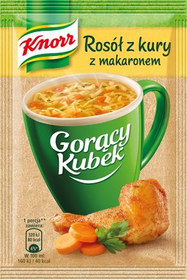 Knorr Rosół z kury z makaronem 11/12g