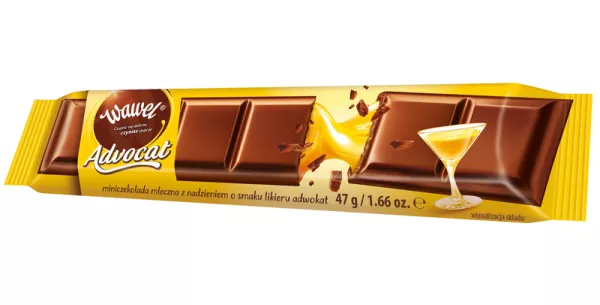 [r008-01-00262-r008-330] Barre Chocolatée à la Crème d’Œuf Wawel 39 g