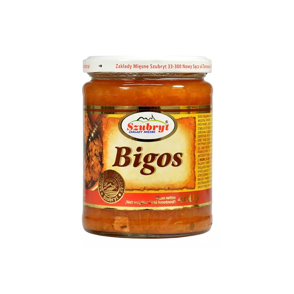 [r002-03-00040-r002-058] Bigos – Choucroute Polonaise à la Viande Szubryt 460 g
