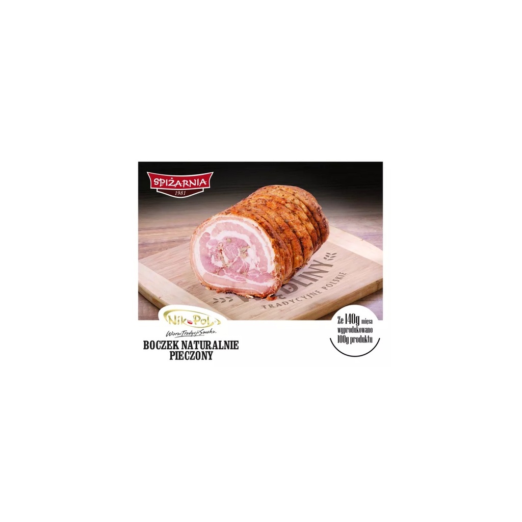 Boczek Pieczony Nik-Pol ok. 1 Kg
