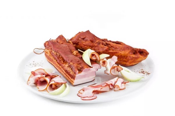 Lard fumé en barrique JBB env. 1 kg