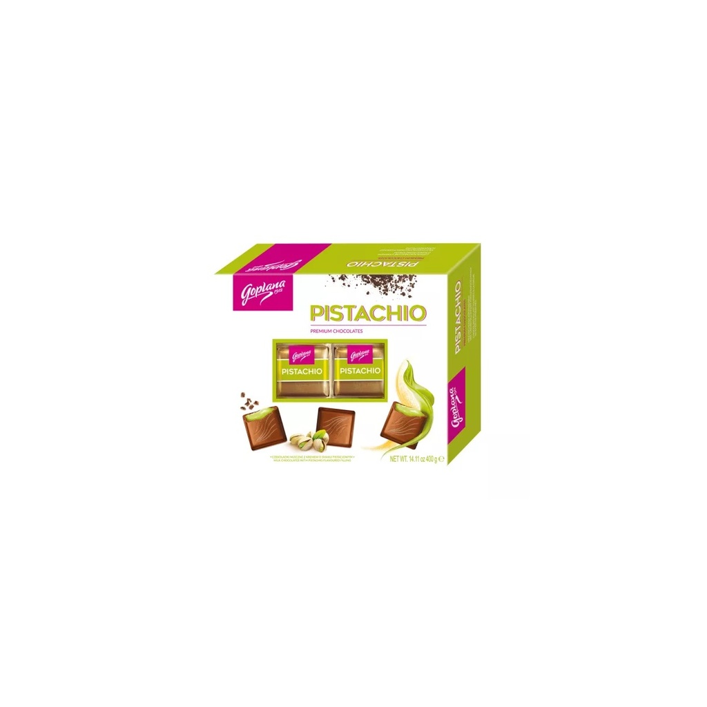 [r008-01-00267-r008-340] Czekoladki Pistacjowe Goplana 400 g