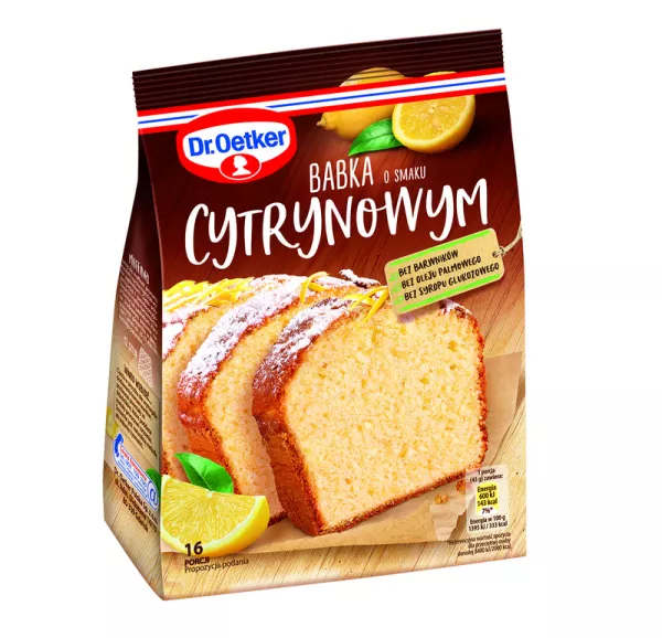 Ciasto w proszku Babka cytrynowa Dr Oetker 375 g