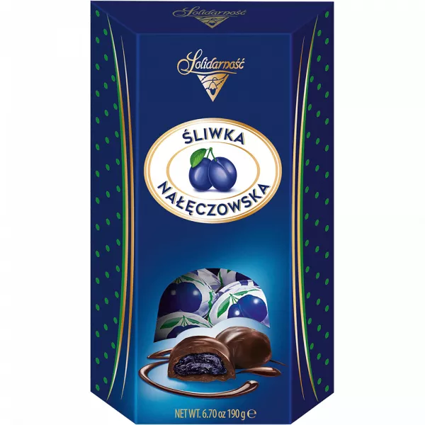 Bonbons Prune Solidarność 190 g Nałęczowska Colian