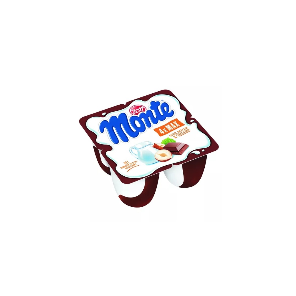 [rc03-598] Deser Czekoladowy Monte Max Zott 4 × 100 g