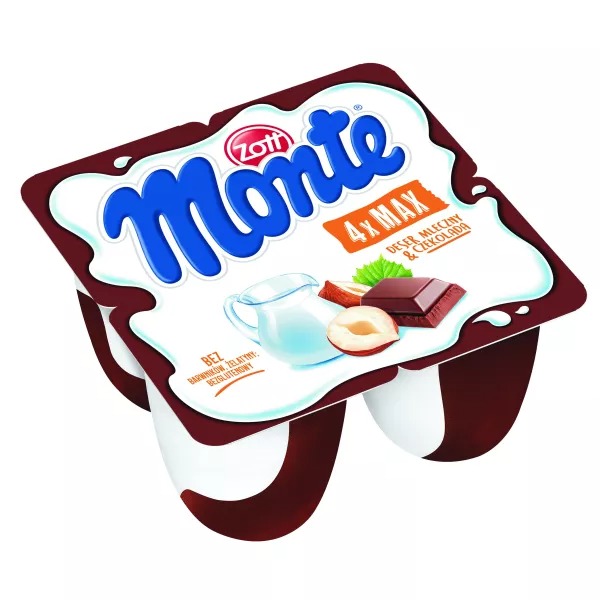 Deser Monte Max czekolada 4*100g Zott