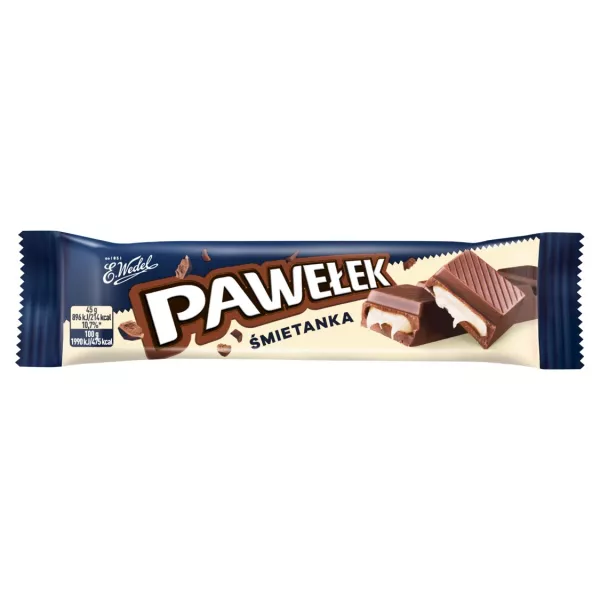 [r008-01-00280-r008-363] Baton Pawełek Śmietankowy Wedel 45 g