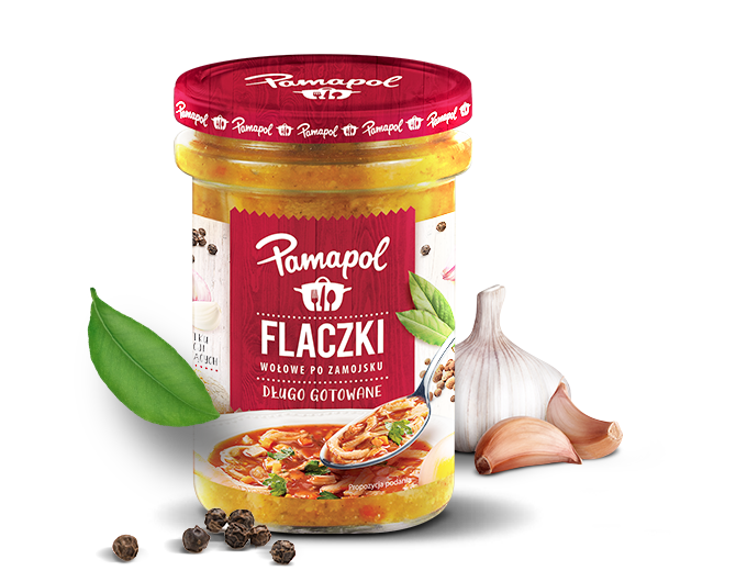 Flaczki wołowe po zamojsku 500 g Pamapol