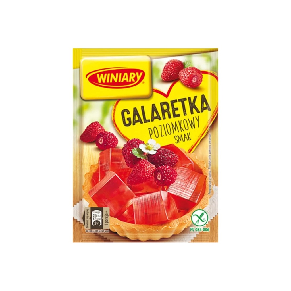 [r005-01-00180-r005-242] Galaretka Poziomkowa Winiary 71 g