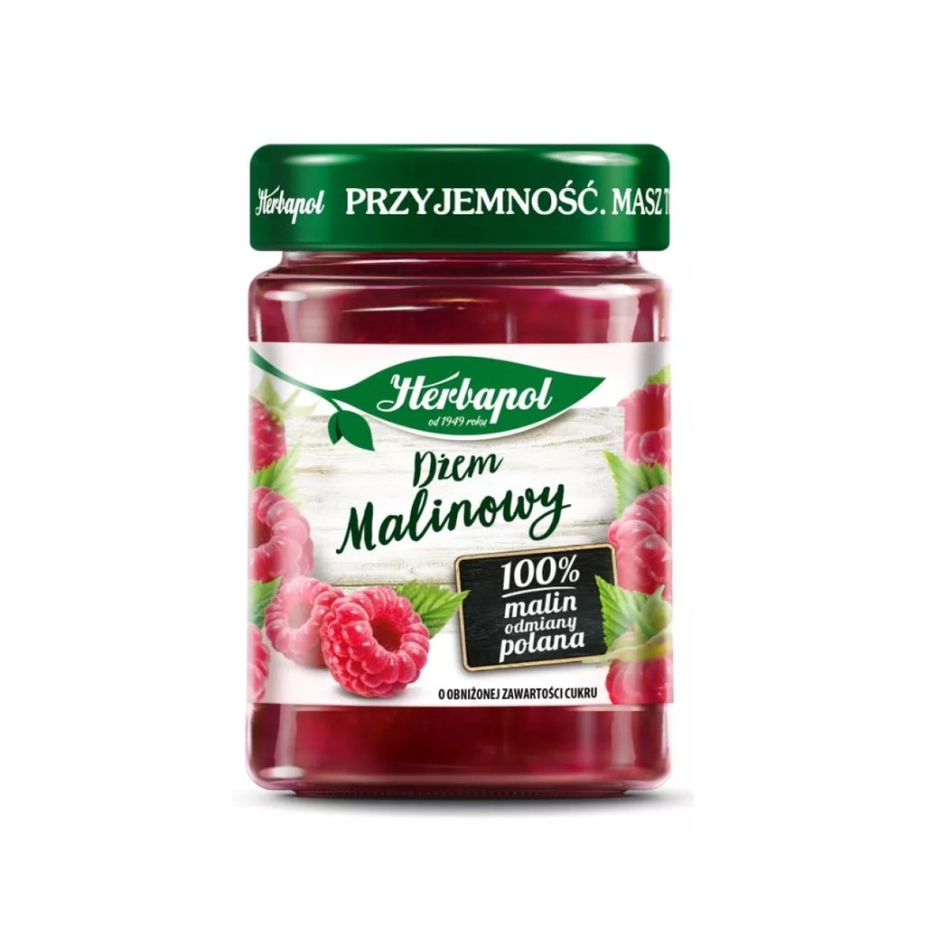 [r003-06-00103-r003-139] Dżem Malinowy Herbapol 280 G