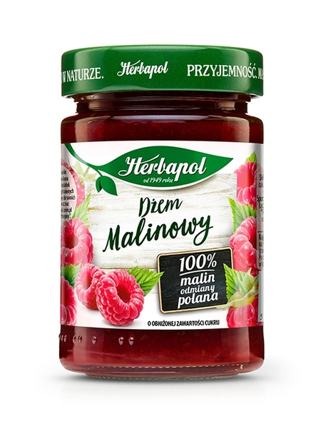 Herbapol Dżem malinowy 280 g
