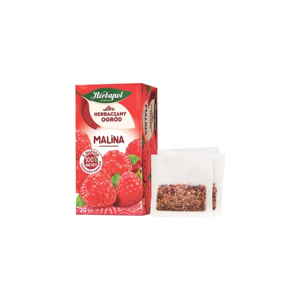 Herbata Owocowa Malina Herbapol 20 × 3 G