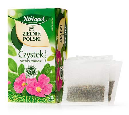 [r010-01-00388-r010-396] Tisane de ciste Zielnik Polski Herbapol 20 x 2 g