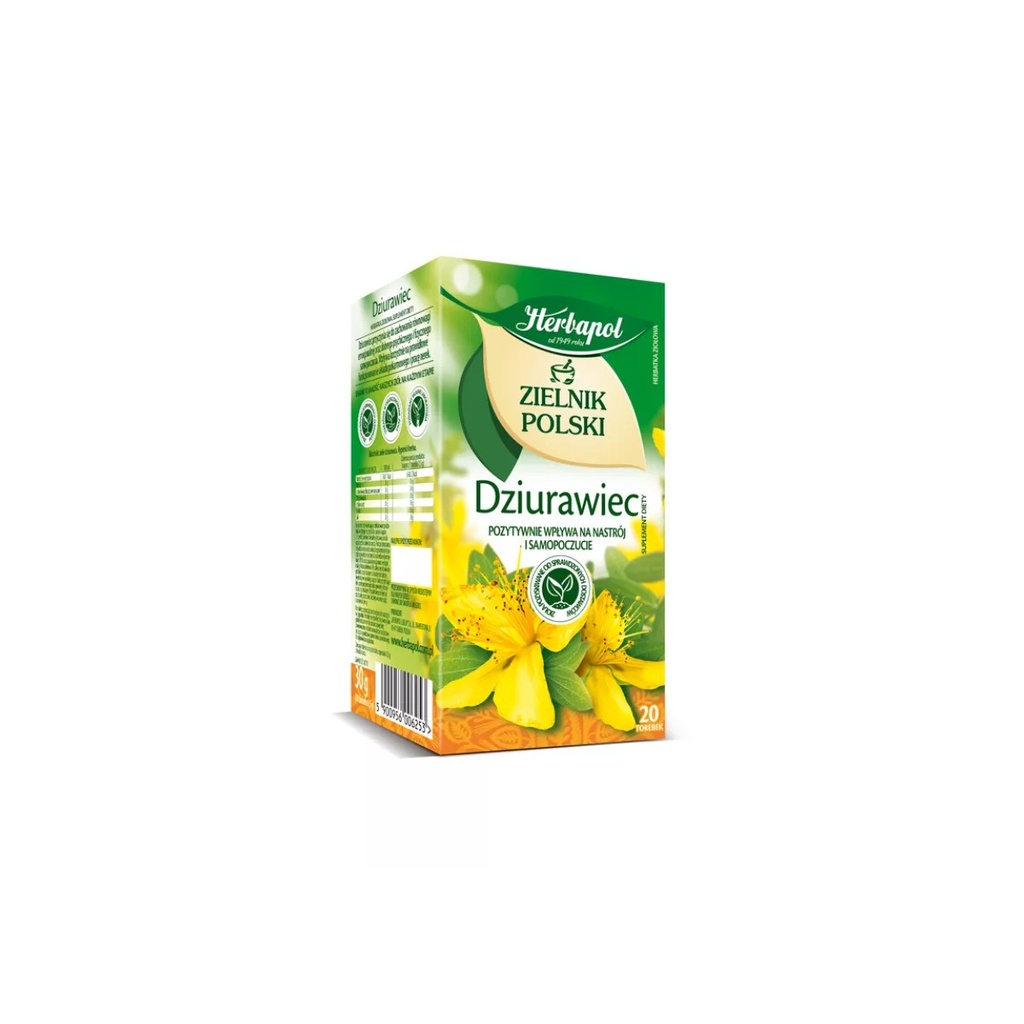 Infusion au Millepertuis Herbapol 20 × 1,5 G