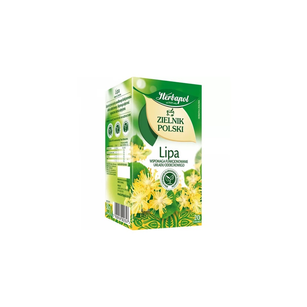 Herbata Ziołowa Lipa Herbapol 20 × 1,2 G
