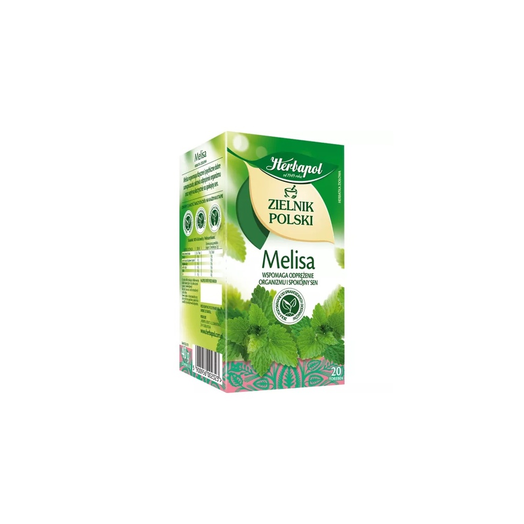 Herbata Ziołowa Melisa Herbapol 20 × 2 G